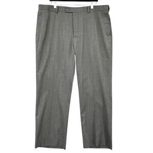 Louis‎ Raphael Gray Dress Pants Belt Loops Classic Style Pants Size 40 x 27
